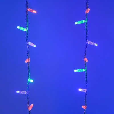 Светодиодная гирлянда ARD-CURTAIN-CLASSIC-2000x2500-CLEAR-405LED RGB (230V, 81W, Ardecoled, IP65)