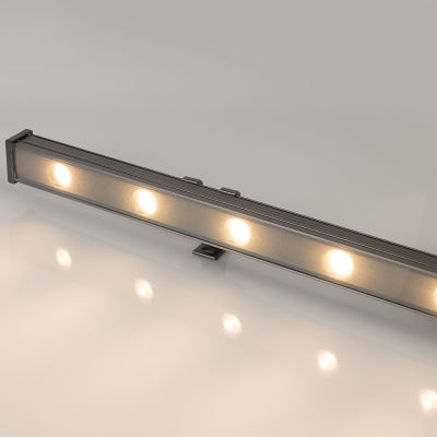 Светодиодный прожектор AR-LINE-1000XS-12W-220V Warm (Grey, 30 deg) (Arlight, IP65 Металл, 3 года) ARLIGHT Арт. 024336