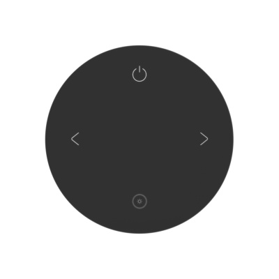 INTELLIGENT ARLIGHT Пульт SMART-801-22-1G-DIM Black (3V, Magnet, 2.4G) (IARL, IP20 Пластик, 5 лет)