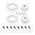 Крепление MOONLIGHT-D40-CEILING-IN-DL White (Arlight, Металл)