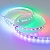 Светодиодная лента герметичная SPI-SE-A120-10mm 24V RGB-PX6-BPT (23 W/m, IP65, 2835, 5m) (Arlight, бегущий огонь)