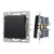 Механизм выключателя одноклавишный проходной SWT-MKP1-PL-BK (250V, 16A) (Arlight, -) Механизм выключателя одноклавишный проходной SWT-MKP1-PL-BK (250V, 16A) (Arlight, -)