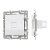 Механизм компьютерной розетки SCT-MPC1-PL-WH (RJ-45, CAT6) (Arlight, -) Механизм компьютерной розетки SCT-MPC1-PL-WH (RJ-45, CAT6) (Arlight, -)