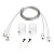 Подвес MOONLIGHT-HR-LIFT-SIDE-VR-D25 White (Arlight, IP20 Металл, 3 года)