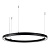 Светильник SP-CIRCLE-HANG-O3535-D1200-75W Day4000 (RAL9005, 120 deg, 230V) IP40 LED (Arlight, Алюминий)
