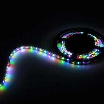 Лента SPI-5000-IR21B 12V RGB (5060,150 LED x3,1804, ПДУ) ARLIGHT Арт. 020978