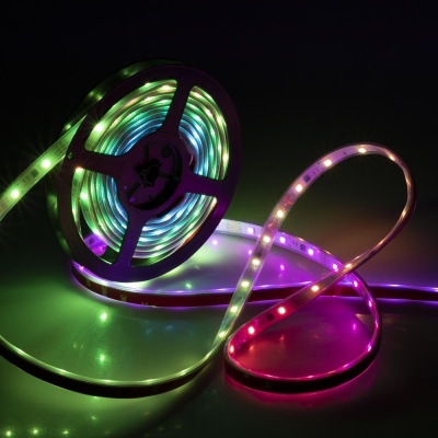 Светодиодная лента SPI-5000P-AM 12V RGB (5060, 150 LED x3, 1804, Arlight, Закрытый, IP66) ARLIGHT Арт. 021228