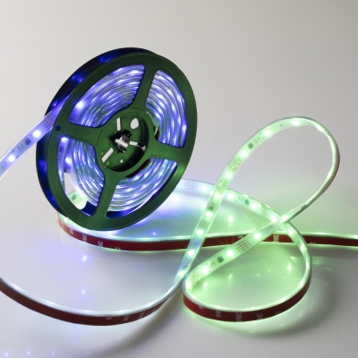 Светодиодная лента SPI-5000P-AM 12V RGB (5060, 150 LED x3, 1804, Arlight, Закрытый, IP66) ARLIGHT Арт. 021228