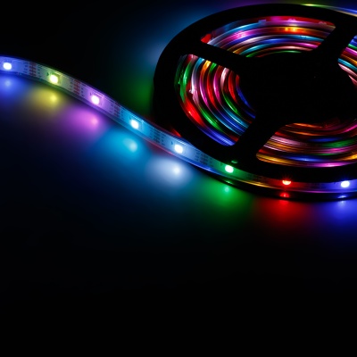 Светодиодная лента SPI-5000P-RAM 5V RGB (5060, 150 LED x1, 2813, Arlight, Закрытый, IP66) ARLIGHT Арт. 022570