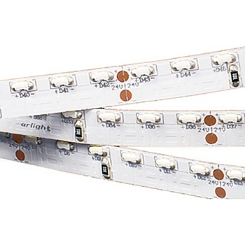 Лента RS 2-5000 24V Blue 2x (335, 600 LED) (Arlight, 9.6 Вт/м, IP20)