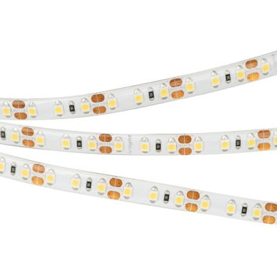 Лента RTW 2-5000SE 12V White 2x (3528, 600 LED,LUX) (Arlight, 9.6 Вт/м, IP65)