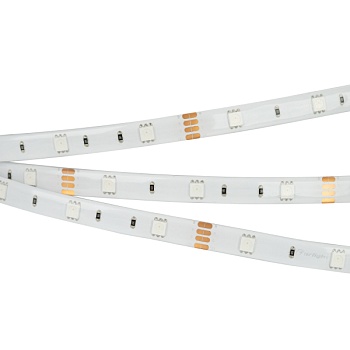 Лента RTW 2-5000SE 12V RGB (5060, 150 LED, LUX) (Arlight, 7.2 Вт/м, IP65)