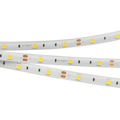 Лента RTW 2-5000SE 12V White (5060, 150 LED, LUX) (Arlight, 7.2 Вт/м, IP65)