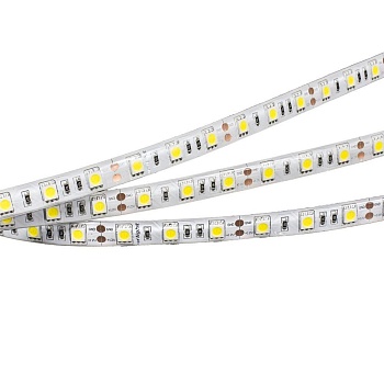 Лента RTW 2-5000SE 12V Day 2x (5060, 300 LED, LUX) (Arlight, 14.4 Вт/м, IP65)