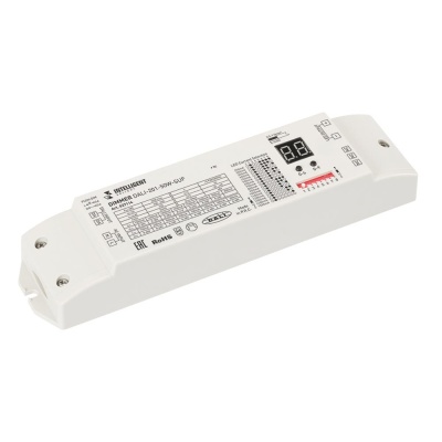 INTELLIGENT ARLIGHT Диммер DALI-201-50W-SUF (230V, 250-1500mА) (IARL, IP20 Пластик, 3 года)