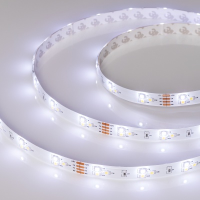Светодиодная лента RTW 2-5000SE 24V White-TRIX 2x (3528, 450 LED, LUX) (Arlight, 7.6 Вт/м, IP65) ARLIGHT Арт. 020561
