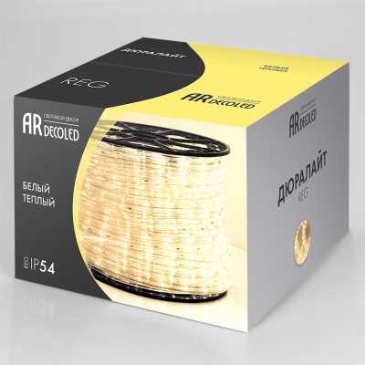 Дюралайт ARD-REG-STD Warm (220V, 36 LED/m, 100m) (Ardecoled, Закрытый)