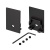 Заглушка SL-COMFORT-3551 BLACK c отверстием (Arlight, Металл) Заглушка SL-COMFORT-3551 BLACK c отверстием (Arlight, Металл)