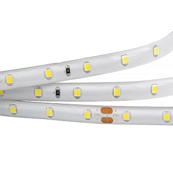 Светодиодная лента RTW 2-5000SE 24V White (2835, 300 LED, PRO, Arlight, 7.2 Вт/м, IP65)