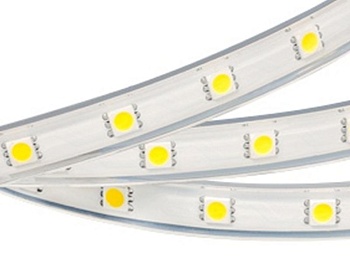 Светодиодная лента ARL-W5060PG-54-220V White 6000K (540 LED, 10m) (Arlight, Герметичный)