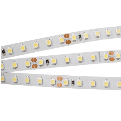 Светодиодная лента RT 2-5000 24V Warm2700 2x (3528, 600 LED, LUX) (Arlight, 9.6 Вт/м, IP20)