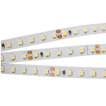 Светодиодная лента RT 2-5000 24V White6000 2x (3528, 600 LED, LUX) (Arlight, 9.6 Вт/м, IP20)