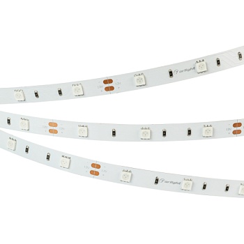 Лента RT 2-5000 12V Orange (5060, 150 LED, LUX) (Arlight, 7.2 Вт/м, IP20)