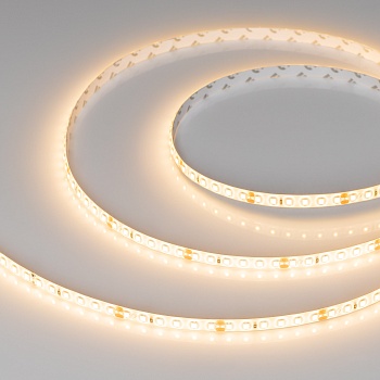 Светодиодная лента герметичная RTW-SE-A120-8mm 24V Warm2700 (9.6 W/m, IP65, 2835, 5m) (Arlight, -)