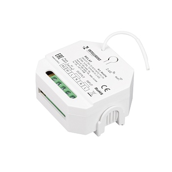INTELLIGENT ARLIGHT Релейный модуль SMART-701-72-WTI-WTO-PS-IN (230V, 1x15A, TUYA Wi-Fi, 2.4G) (IARL, IP20 Пластик, 5 лет)