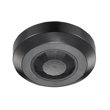 Датчик движения PRIME-PIR-SURFACE-R76-200W-BK (230V, 0.87A, SLIM, IP20) (Arlight, Пластик, 5 лет)