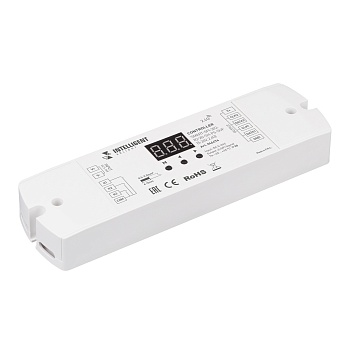 INTELLIGENT ARLIGHT Контроллер SMART-SPI-302-82-2G-SH-PS-SUF (5-24V, 2.4G) (IARL, IP20 Пластик, 5 лет)