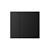 INTELLIGENT ARLIGHT Накладка панели KNX-23-2G-SUF Black (Backlightless) (IARL, IP20 Металл, 2 года)