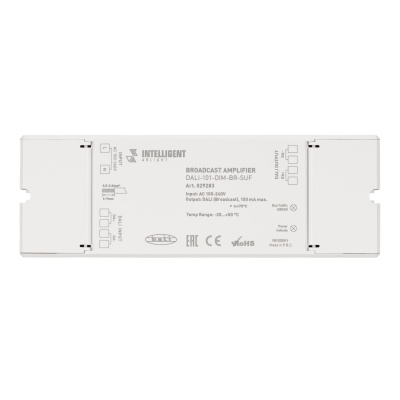 INTELLIGENT ARLIGHT Усилитель DALI-101-DIM-BR-SUF (DALI bus, 230V) (IARL, -)