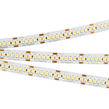 Светодиодная лента RT6-3528-240 24V Cool 8K 4x (1200 LED) (Arlight, 19.2 Вт/м, IP20)