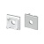 Заглушка SL-KANT-H16-S10 SQUARE с отверстием (Arlight, Пластик)