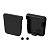 Заглушка LINE-D-3724 TETRA BLACK (Arlight, Металл)