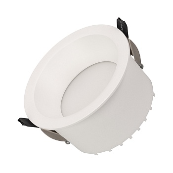 Светильник MS-DROP-BUILT-R105-14W Warm2700 (WH, 85 deg, 230V) (Arlight, IP54 Металл, 5 лет)