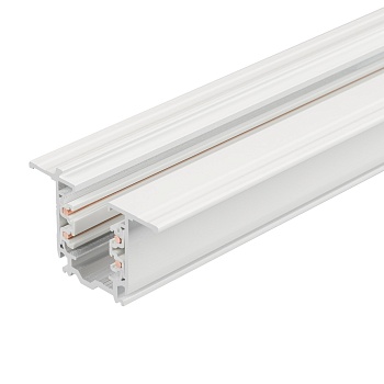 Трек встраиваемый LGD-4TR-TRACK-F-4000-WH-M (D) (Arlight, IP20 Металл, 3 года)