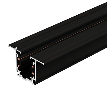 Трек встраиваемый LGD-4TR-TRACK-F-2000-BK-M (D) (Arlight, IP20 Металл, 3 года)