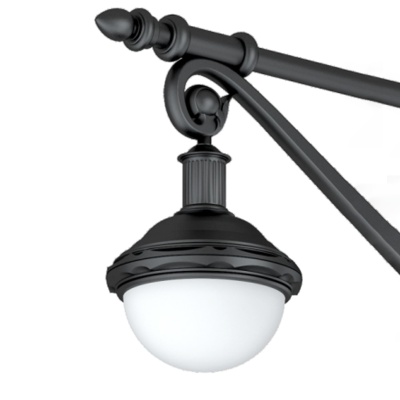 Светильник OXOR-AMPIL-BUE-495x500-150W Day4000 (BK, 120 deg, 230V) IP65 (Arlight, -)