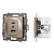 Механизм USB розетки SCT-MUAC-PL-GD-V (5V, 3A, QC4) (Arlight, -)