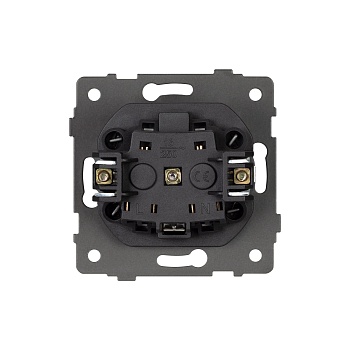 Механизм электрической розетки SCT-MEU1-PL-GD-V (250V, 16A) (Arlight, -)