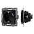 Механизм электрической розетки SCT-MEU1-PL-BK-V (250V, 16A) (Arlight, -)