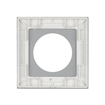 Рамка стеклянная FRM-GLARE-GC-1-WH (Arlight, -)