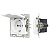 Механизм розетки влагозащищённый SCT-MCP-PL-WH (250V, 16A) (Arlight, -)