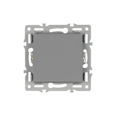 Механизм выключателя одноклавишный непроходной SWT-MK01-PL-GR (250V, 16A) (Arlight, -)