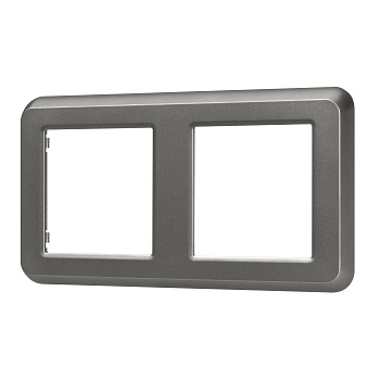 Рамка пластиковая FRM-VERSA-PL-2-GR (Arlight, -)
