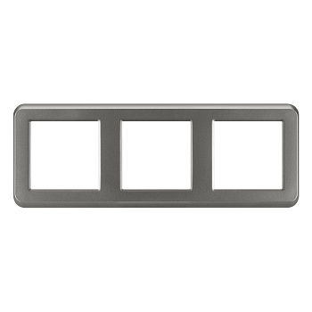 Рамка пластиковая FRM-VERSA-PL-3-GR (Arlight, -)