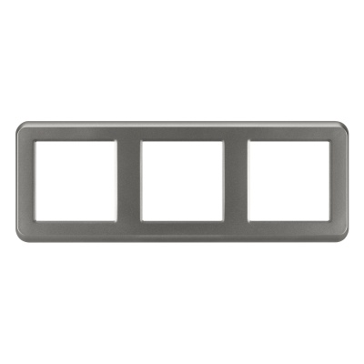 Рамка пластиковая FRM-VERSA-PL-3-GR (Arlight, -)