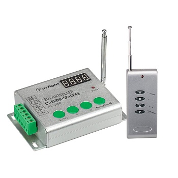 Контроллер CS-RGBW-SPI-RF4B (5-24V, ПДУ 4кн) (Arlight, -)